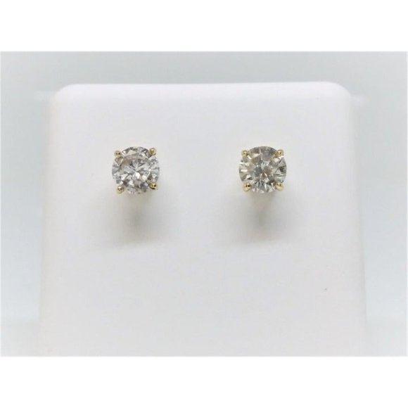 Natural Diamond Studs - Picture 7 of 10